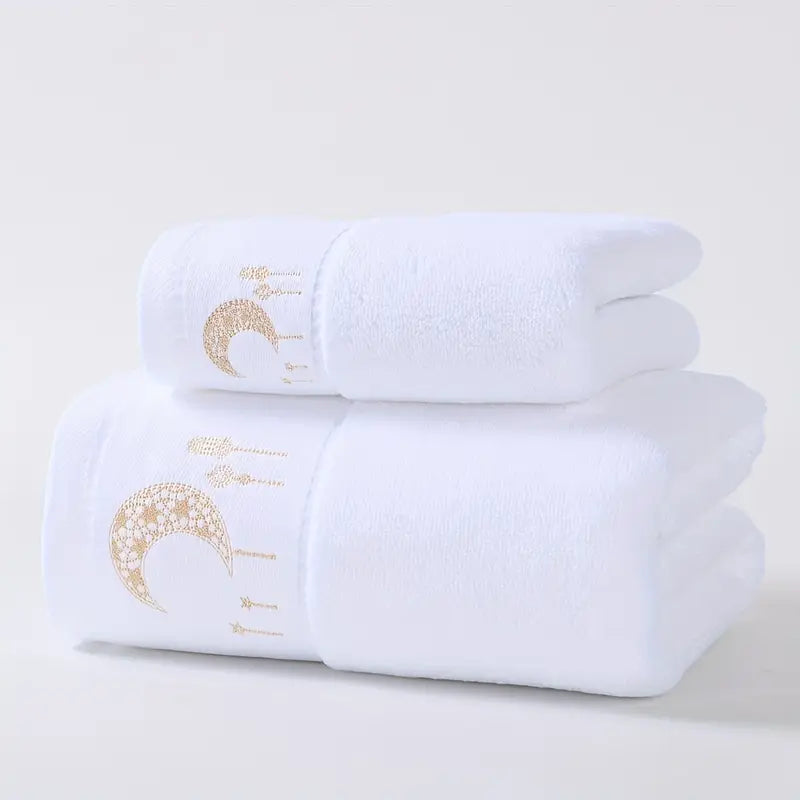 Accessoires d’enchantement : Lot de 2 serviettes de bain